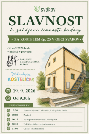 Slavnost k otevření místa vzdělávání  1